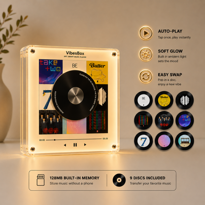 VibeBox™ – Magnetic Music Player