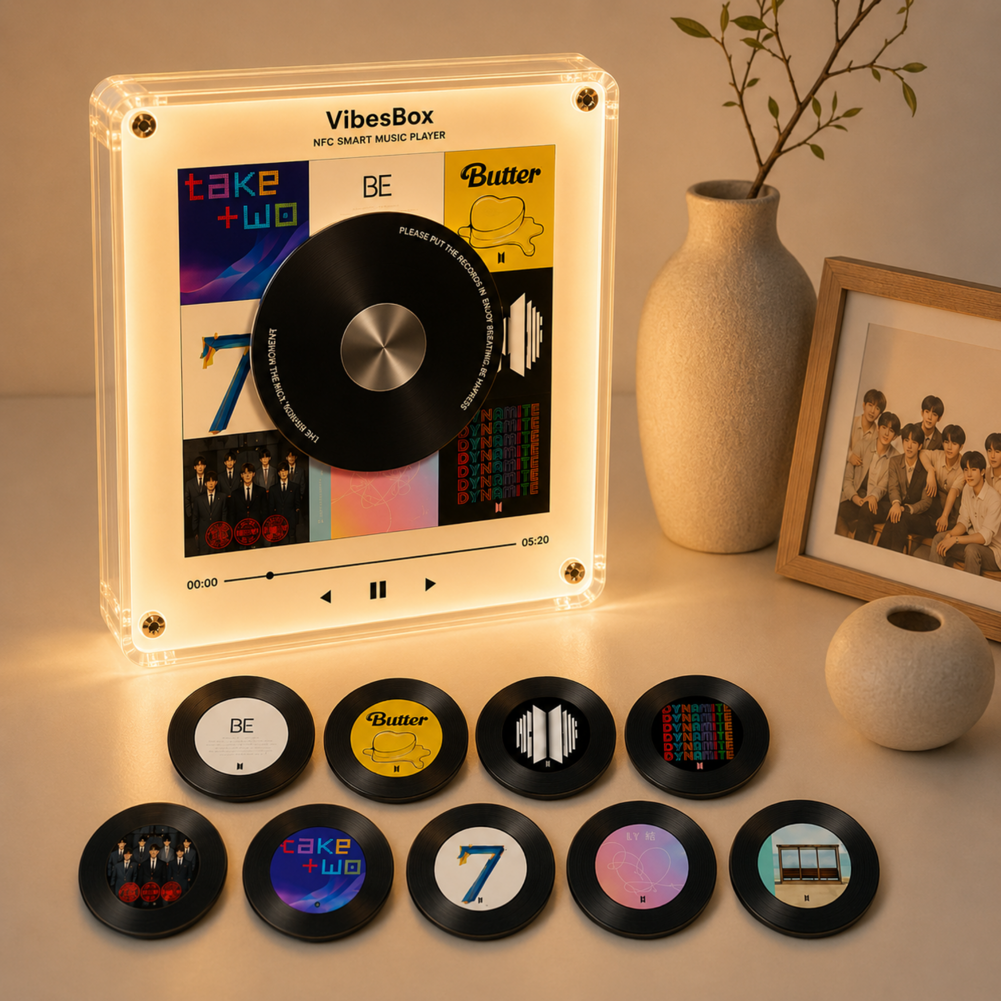 VibeBox™ – Magnetic Music Player