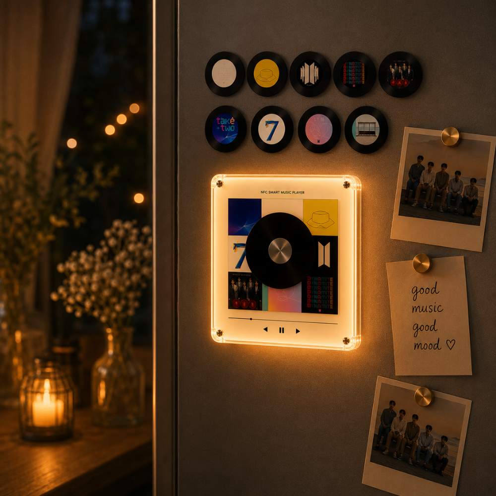 VibeBox™ – Magnetic Music Player