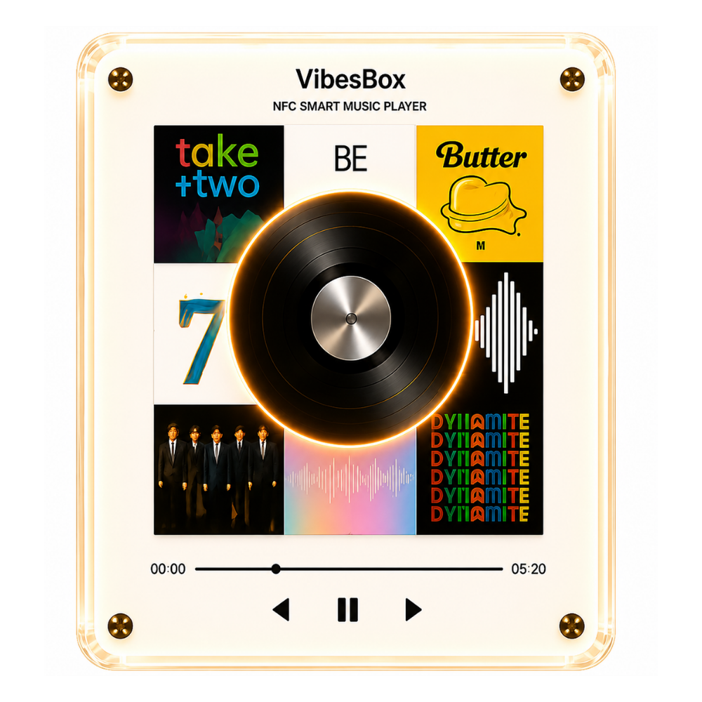 VibeBox™ – Magnetic Music Player